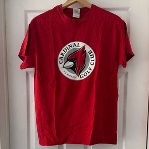 Gildan Red Cardinal Golf Club Short Sleeve Tee